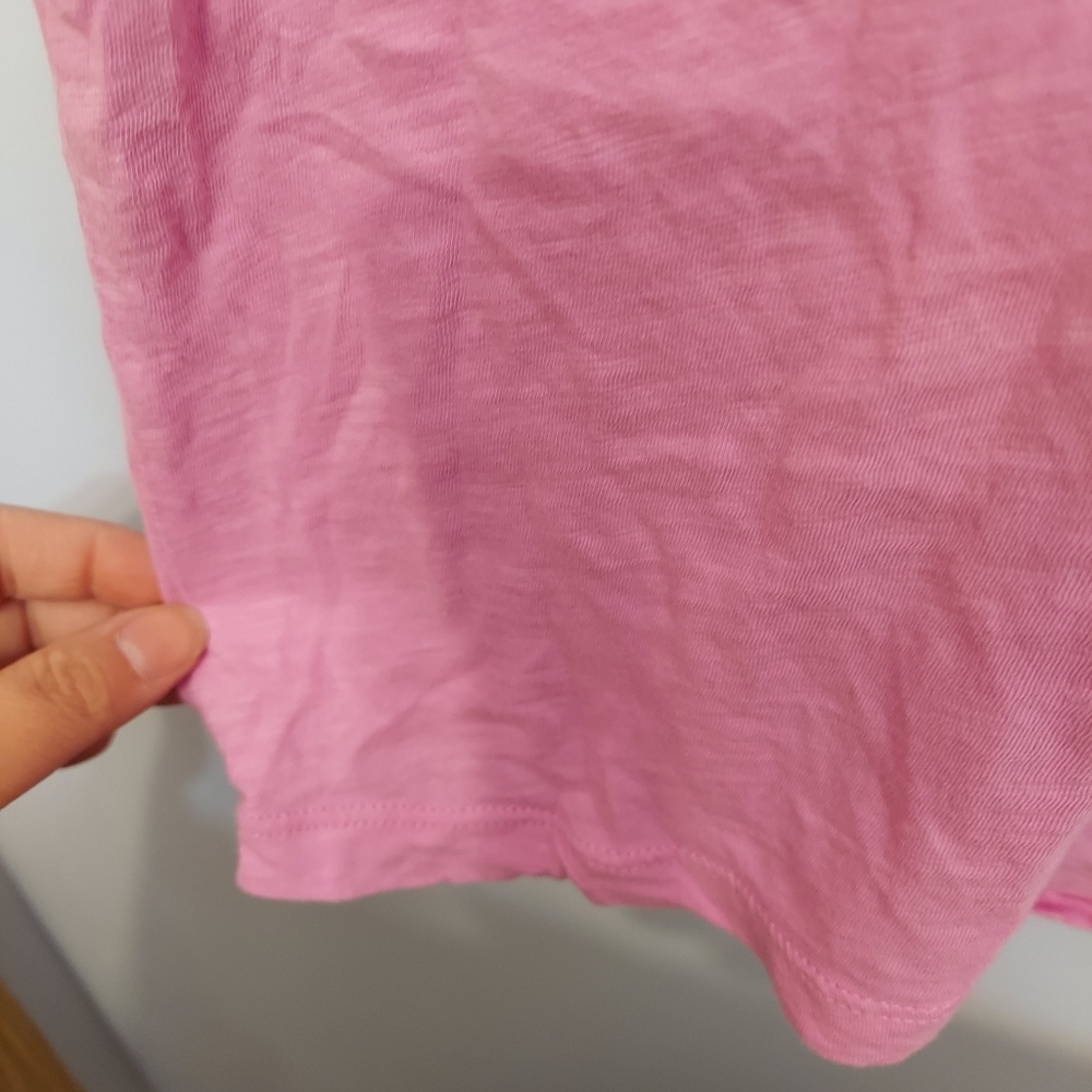 Madewell Pink V-Neck Tank Top womens small - Picture 5 of 6